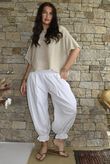 Paloma Bloomer Pant White